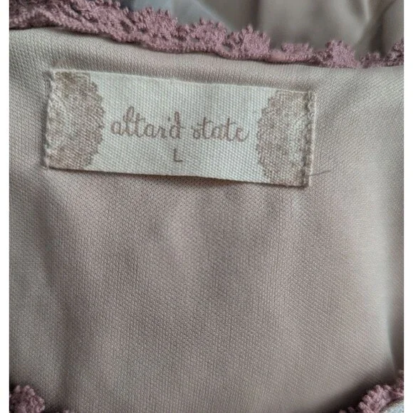 Altar'd State Arissa Ash Pink 2 Piece Set Size Large - Picture 7 of 8